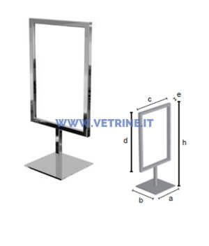 Portacartellini In Plexiglass Trasparente Per Espositori Da Tavolo - Formato A8 (5,2x7,4 Cm), Spessore 3mm, Verticale O Orizzontale